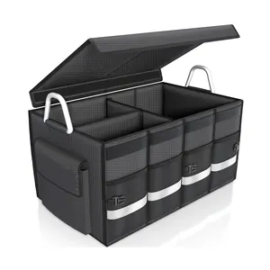 Высокое качество портативный складной автомобильный ящик для хранения автомобиля багажник Органайзер коробка