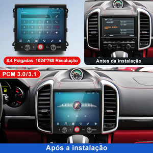 วิทยุติดรถยนต์ Carplay Android 15 เครื่องเล่นมัลติมีเดีย สเตอริโอ สำหรับรถยนต์ Porsche Cayenne 958 II ปี 2011-2017 พร้อมระบบนำทาง GPS WIFI 4G บลูทูธ - Product Image 3