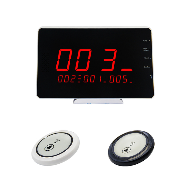 Wireless Waiter Call Button Systems White Call Button Y-B11/Y-B12/Y-B13