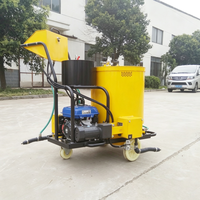Machine polyvalente à double fonction pour le scellement des fissures routières avec double tête pour la rénovation routière par les constructeurs routiers