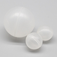 Boule de PP creuse de précision 5mm, boule de plastique creuse en polypropylène