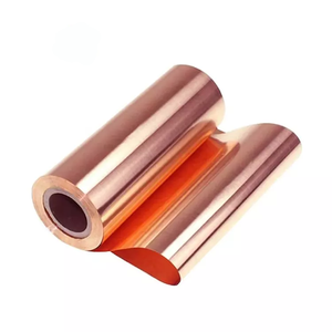 超薄銅コイル 2mm 3mm 4mm 5mm 6mm 7mm 8mm 10mm 11mm 12mm 幅 純銅ストリップコイル 銅箔ロール 銅板 - Product Image 1