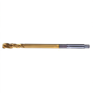 Taraud universel TTAKE TA1280, revêtement TiN, hélice à 40 degrés, série extra longue conique pour trous aveugles, tolérance 6HX - Product Image 2