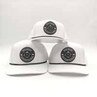 Casquette de baseball sportive unisexe réglable à 5 panneaux en polyester/coton de haute qualité avec motif léopard personnalisé et logo brodé