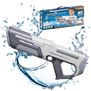 Pistola de succión de agua automática potente directa de fábrica, pistolas de agua eléctricas, juguete de playa al aire libre de verano para regalo de niños - Product Image 1