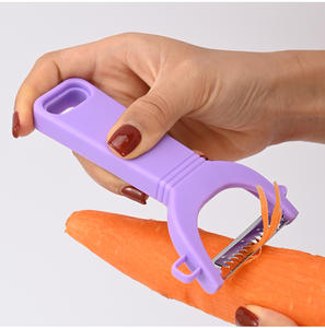 Juego <span class=keywords><strong>de</strong></span> 3 Peladores <span class=keywords><strong>de</strong></span> Verduras <span class=keywords><strong>de</strong></span> Plástico Fáciles <span class=keywords><strong>de</strong></span> Usar, Pelador <span class=keywords><strong>de</strong></span> Jengibre, Pelador <span class=keywords><strong>de</strong></span> Patatas con Mango, al por Mayor en Existencia - Product Image 3