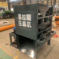 Petite machine verticale de recyclage de canettes, facile à transporter, presse à aplatir les déchets métalliques et les bouteilles de boisson, presse à canettes en aluminium