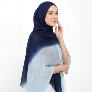 Hijab ethnique du Moyen-Orient le plus vendu, couleur unie, respirant, doux pour la peau, en rayonne, viscose et modal, tissu doux tissé - Product Image 1