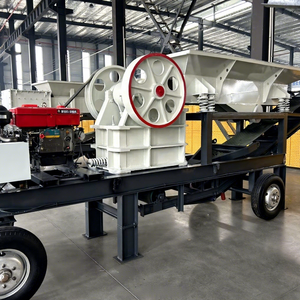 Trituradora de Mandíbulas Portátil con Criba, Capacidad Máxima de 60 t/h, Uso en Minería y Canteras, Fácil Operación, Larga Vida Útil - Product Image 3