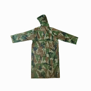 Chubasquero <span class=keywords><strong>de</strong></span> poliéster Impermeable Poncho <span class=keywords><strong>de</strong></span> <span class=keywords><strong>lluvia</strong></span> Impresión completa Chubasquero <span class=keywords><strong>de</strong></span> camuflaje Verde Chubasquero para exteriores - Product Image 5