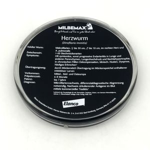 Posavasos de Acrílico con Modelo Médico Flotante |   Posavasos Educativo Personalizado |   Coaster Flotante con Diseño de Gusano del Corazón, OEM 
 - Product Image 3