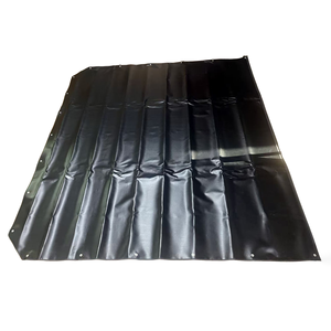 Tapis de Contention Industriel OEM Personnalisé <span class=keywords><strong>pour</strong></span> Zone de Lavage 650-1450gsm en <span class=keywords><strong>Bâche</strong></span> PVC Tissée Robuste Résistante à l'Eau avec Logo - Product Image 5