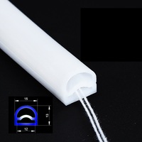 D16 bande de Silicone circulaire LED manchon Flexible 360 degrés tuyau lumineux lumière ambiante éclairage extérieur tube de bande étanche