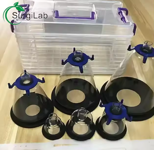 <span class=keywords><strong>Masque</strong></span> de ventilation vétérinaire en PVC transparent <span class=keywords><strong>Masque</strong></span> respiratoire en forme de cône pour animaux de compagnie Oxygénothérapie pour chiens et chats - Product Image 4