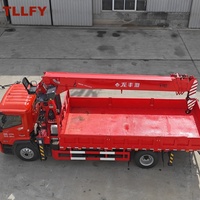 TLLFY Prix attractif Haute qualité Grue de camion télescopique compacte Liyuan de 2 tonnes avec pompe hydraulique