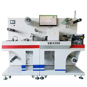 OR-VD3350 High Intelligent Digital Label Paper Roll Die Cutter Cutting Machine With Slitting Cutting