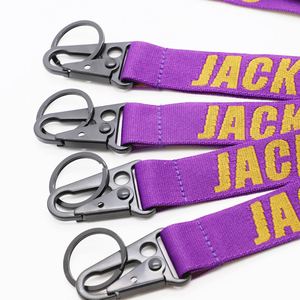 Custom Museum Art Exhibition <b>Lanyard</b> ECO Friendly Jacquard Neck Strap with Heavy Duty Metal Hook for ID Badge Holder <b>Lanyards</b> - Product Image 4