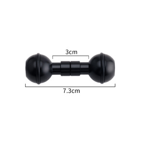 Rótula de pilar A de aleación de aluminio de 25,4 mm para montaje en coche, expansión de adaptación, tornillos M6 M8 - Product Image 3