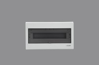 Boîtier de distribution électrique mural intérieur LYM3-16M avec couvercle en plastique et base métallique pour la distribution d'énergie domestique