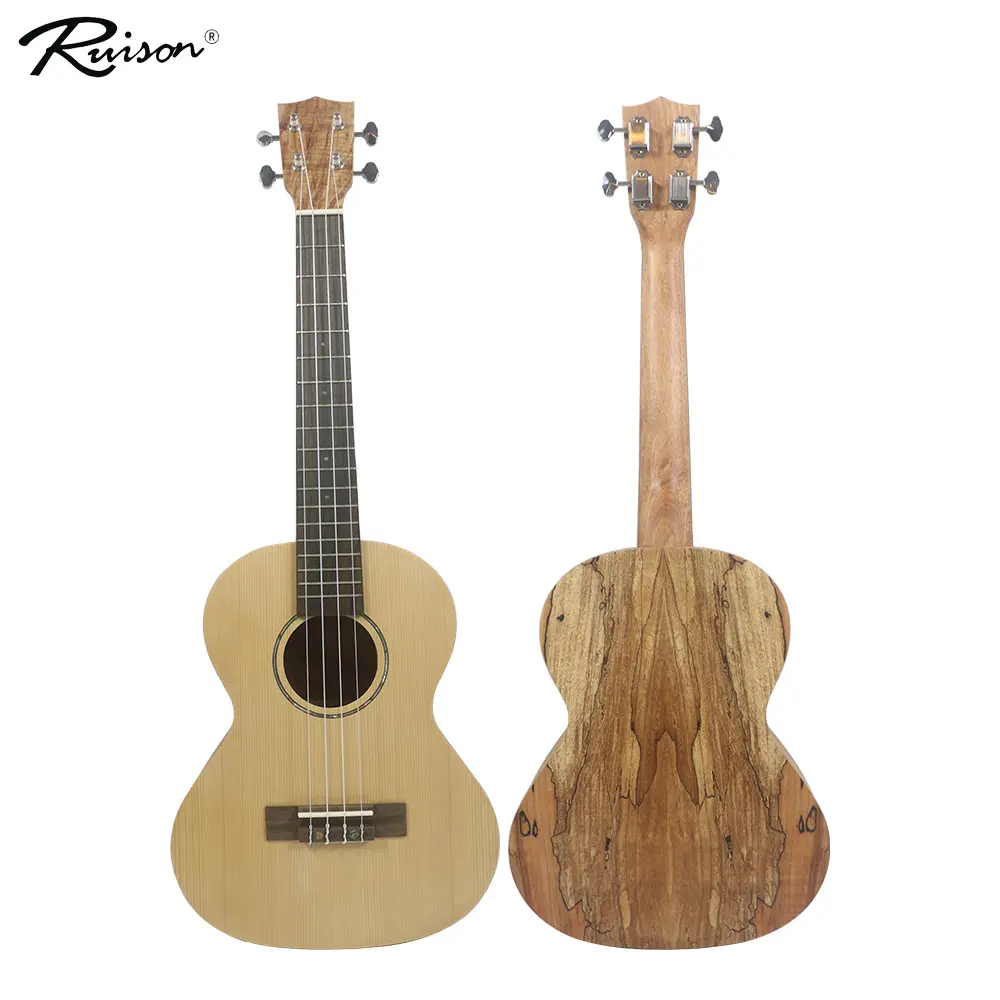 Strings Cụ Trung Quốc Bán Buôn Chất Lượng Tốt Gỗ Chết Ukulele Baritone Hoặc Rắn Tenor Ukelele Hot Bán Ukulele