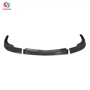 Honghang Brand Carbon Look Front Bumper Lip Splitter For Chevrolet Corvette C6 Wide Body Kit Accessories Corvette C6 Front lip