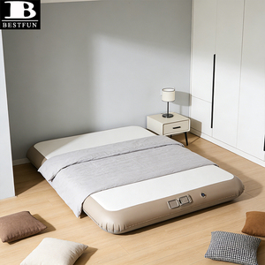 Colchón Inflable Resistente de Tamaño Queen con Bomba Integrada, Cama Inflable Portátil para el Hogar, Invitados, Campamentos y Viajes - Product Image 2