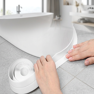 Mucit Home Kitchen Sink Waterproof Sealing <b>Tape</b> 3.2m X 38mm Waterproof <b>Edge</b> <b>Tape</b> Sealing Repair White - Product Image 3