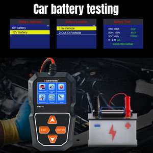 Probador de Alternador, Herramienta de Diagnóstico Profesional de Baterías Automotrices KONNWEI KW218, Probador de 12V para Baterías de Plomo-Ácido, AGM, GEL, EFB y Litio - Product Image 6