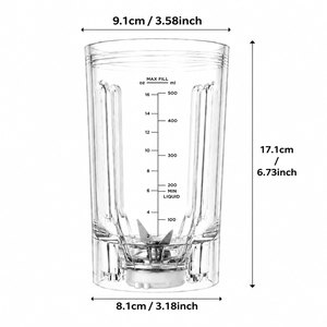 Vaso de Repuesto para Licuadora Portátil <span class=keywords><strong>Ninja</strong></span> Blast Max BC251, Vaso de 22 oz con Tapa Giratoria para Batidos - Product Image 4