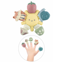 Juguete de Agua para Bebés de Paja de Trigo, PVC y Silicona, Suave, sin Agujeros, Flotante, con Forma de Vehículo, Animal, Barco, Cupcake, Pelota Sensorial, Juguete Educativo