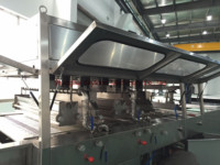 Nouvelle machine automatique d'enrobage au chocolat pour biscuits, noix et fruits, en acier inoxydable 304, pour les usines de snacks/pâtisseries