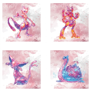 Cartes à collectionner Pokémon Anime Couleurs Bonbon Pikachu Eevee Cartes Holo Flash Rares Ensemble de Collection Pokéball <span class=keywords><strong>Jeu</strong></span> de Société Vente en Gros - Product Image 3
