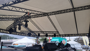 Truss de aluminio para escenario F34 Spigot Truss Events Concert Expo Estructura de techo 6x3m Braguero de boda para colgar flores - Product Image 6