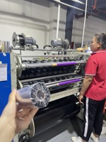 Cinta de transferencia térmica de resina de cera de rollo jumbo TTR para imprimir códigos de barras