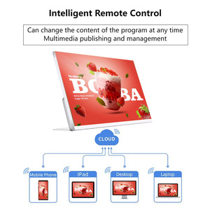 Écran tactile numérique Android 21,5 23,8 27 pouces en forme de L pour PC de bureau, tablette, affichage dynamique, menu électronique, moniteur Smart TV - Product Image 4