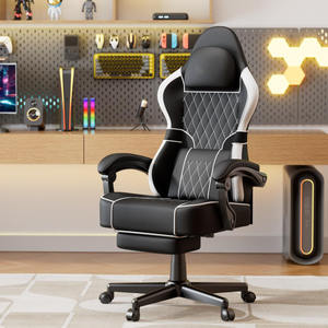 Chaise de jeu ergonomique inclinable personnalisée Anji, échantillon gratuit, <span class=keywords><strong>pas</strong></span> <span class=keywords><strong>cher</strong></span>, chaise de jeu <span class=keywords><strong>PC</strong></span> <span class=keywords><strong>Gamer</strong></span> avec haut-parleurs et massage - Product Image 4