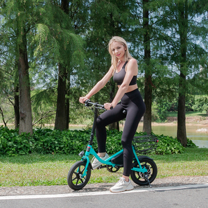 Peso leggero e piccole dimensioni 14 "supporto pneumatici su misura Mini Ebike pieghevole con batteria al litio - Product Image 1