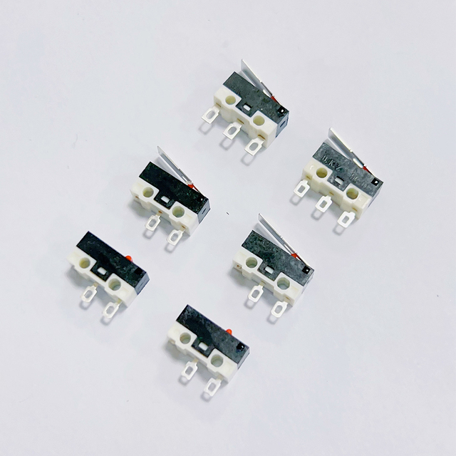 0.1A 3A 125V Micro Switch for Push Button 3 Terminals Gaming Mouse Micro Click Switch Micro Switch