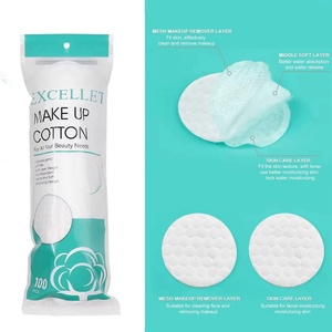 Lot de 100 cotons démaquillants doux pour le visage, lingettes nettoyantes pour le nail art et le vernis à ongles, outil cosmétique en coton - Product Image 4