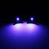Super lumineux 2.5 pouces 3 pouces Led chassant les yeux du diable RGBW yeux de démon adressables pour phares