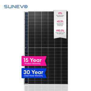 Panneaux solaires monocristallins de haute qualité 700 Watt 720W 750W 770W avec technologie HJT bifaciale pour l'approvisionnement en modules solaires industriels - Product Image 3