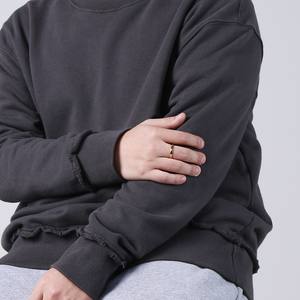 Men's Engraved Titanium Steel <b>Ring</b> Gold Color Letter Design Fashion Jewelry Gift Occasion - Product Image 4