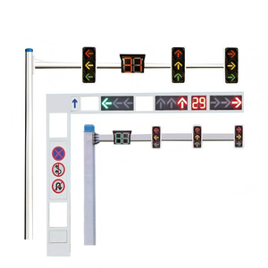 Ngoài trời đường phố tín hiệu giao thông đèn cực nhà máy sản xuất giao thông cực - Product Image 5