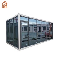Bureau, école, dortoir préfabriqué, salle de classe, rangement, kiosque extérieur, station, hôtel, bar, salle de sport, magasin, conteneur habitable, maison modulaire