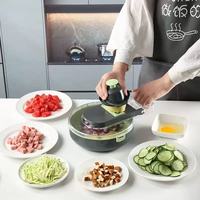 Fabrieks Multifunctionele Keukenhulpjes Groente Rasp Fruit Voedsel Handmatige Hoge Kwaliteit Keuken Afvoer Groente Snijder
