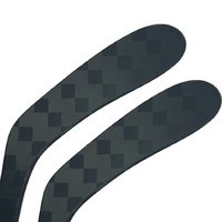 Bâton de hockey sur glace en fibre de carbone composite, flex 55 65 70 77 87 102, complet, pour droitier/gaucher, fabriqué en Chine, avec silicone pour hockey sur gazon