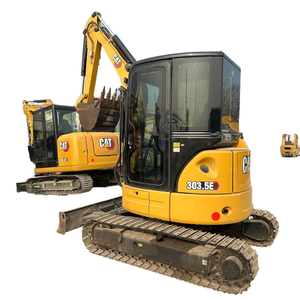 Original Used Caterpillar 303.5 Mini Hydraulic Excavator High Quality <b>Small</b> Construction Machine for Sale - Product Image 1