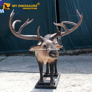 MON DINO AA144 Réaliste Animaux Rennes avec Fuir pour La Décoration - Product Image 2