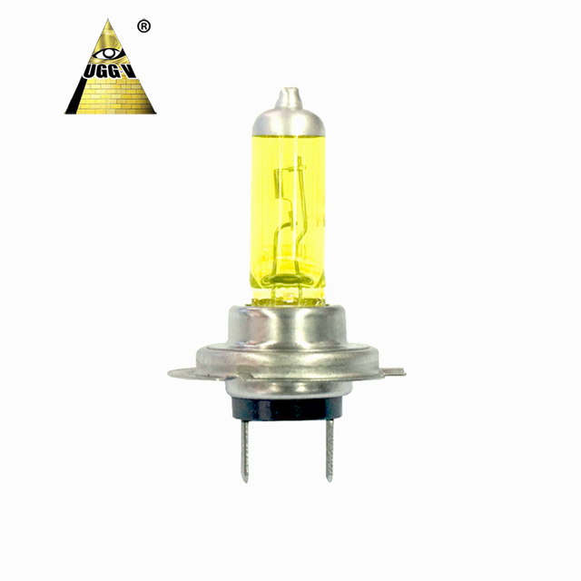 DC12V H7 100W Yellow Xenon Gas Halogen Lamp Bulb Car Headlight Light for Auto & Truck
