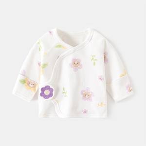 Ropa Interior para Bebés Recién Nacidos, Sin Costuras, Suave, de Algodón Puro, Estilo Primavera-Otoño, <span class=keywords><strong>Pijama</strong></span> con Velcro de Media Espalda, Ropa de Monje para el Primer Mes - Product Image 6